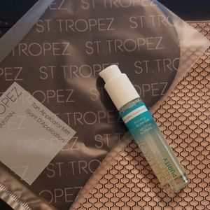 free/purchase St. Tropez tan mitt bronzing samp